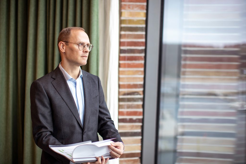 Kirk Kapital lander rekordresultat i 2021 Portræt af CEO Kim Gulstad.