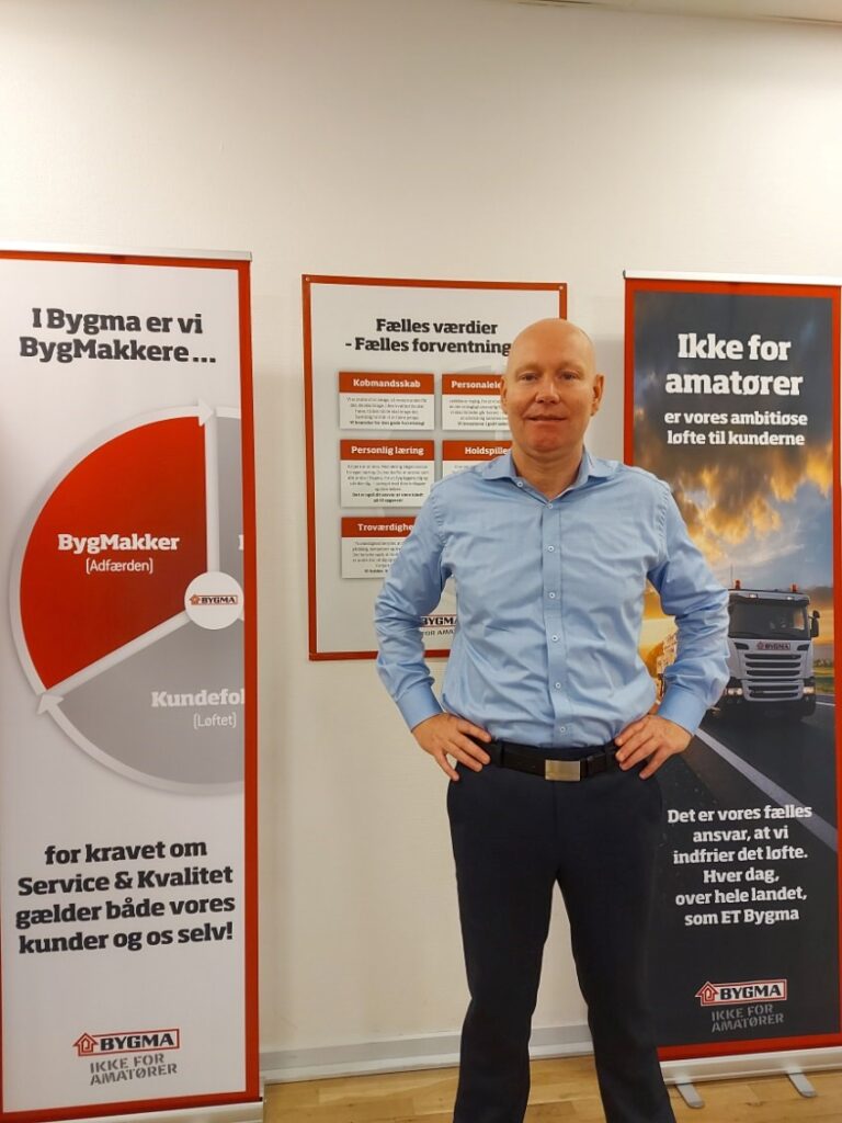 Peter W. Mogensen er tiltrådt som ny direktør for Bygma Odense