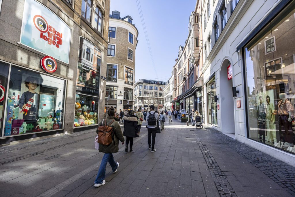 Færre tomme butikslokaler i landets største byer